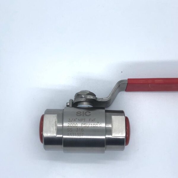 Ball valves aquarter-turn on/off devices. A pivoting ball in the center of the valve controls the flow of liquid or gas media. The pivoting ball is known as a rotary ball, and it is designed with a hole (a bore) in the center. A stem on the top of the ball rotates the ball to open or close the valve. The stem can be turned using manual levers or automation.