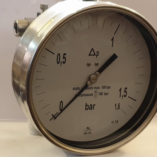pressure gauge / differential 0-1.6 bar  (sic136985)