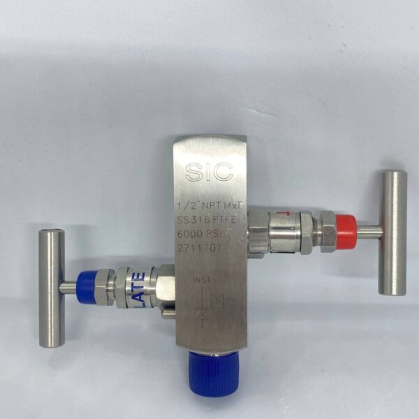 2 Way valve manifold